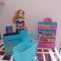 per Natale il negozio di Barbie