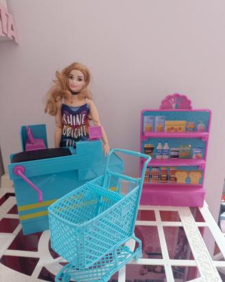 per Natale il negozio di Barbie