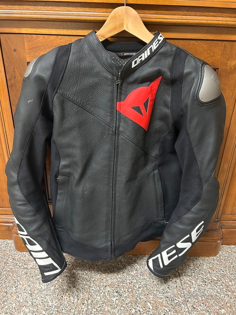 Giacca moto dainese pelle