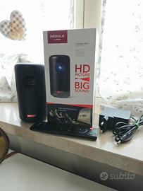 Proiettore portatile nebula capsule max