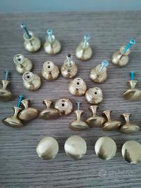 pomelli o maniglie per mobili color oro