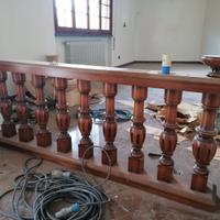 Divisorio in legno per soggiorno, salotto o cucina