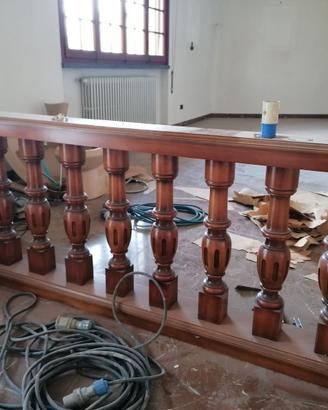 Divisorio in legno per soggiorno, salotto o cucina