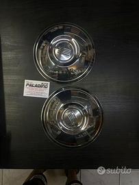 Kit 4 coppe ruota in acciaio Fiat 600 D