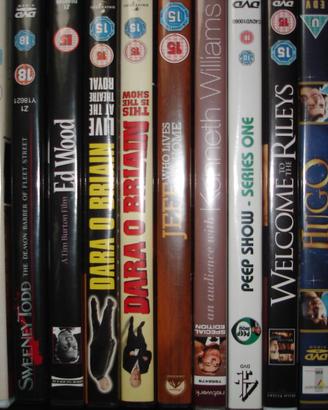 DVD originali GB/USA - Ordine minimo 10 pezzi