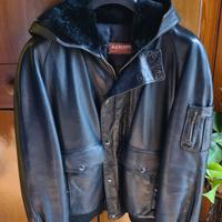giubbino in vera pelle taglia 42