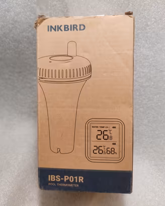 termometro per piscina Inkbirs IBS-P01R, Nuovo 
