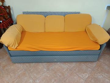 Divano 3 posti 190x90 con letto estraibile