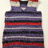 Gilet vintage fatto a maglia 