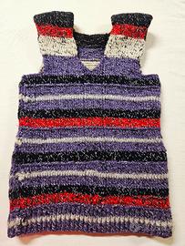 Gilet vintage fatto a maglia 