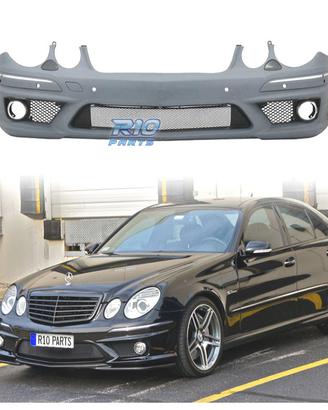 PARAURTI ANTERIORE PER MERCEDES W211 06-09 LOOK AM