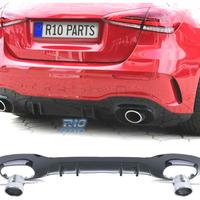 DIFFUSORE MERCEDES CLASSE A W177 18- LOOK A35 AMG 