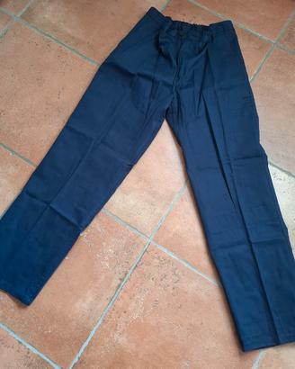 pantalone da lavoro blu