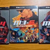 Mission impossible 4-5-6 steelbook 4k