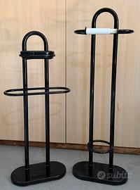 Set bagno nero lucido