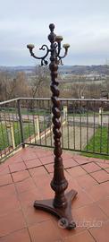 Appendiabiti in legno massello