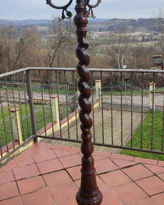 Appendiabiti in legno massello
