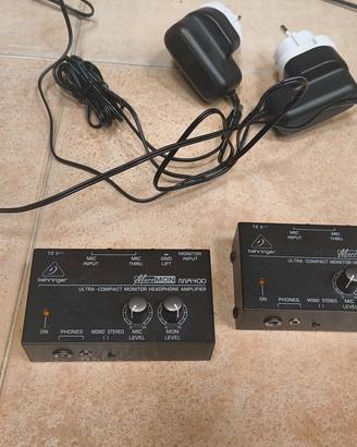 amplificatori per cuffie Behringer MA400