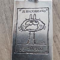 Ciondolo Unoaerre in argento 800. 12 grammi.