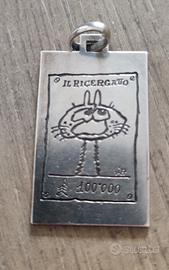 Ciondolo Unoaerre in argento 800. 12 grammi.