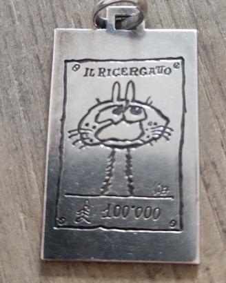 Ciondolo Unoaerre in argento 800. 12 grammi.