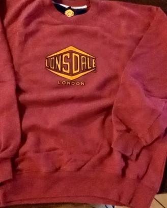 FELPA VINTAGE - LONSDALE - UOMO - TAGLIA M