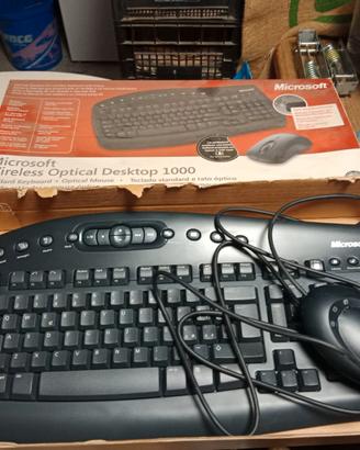 tastiere e mouse microsoft e logitek