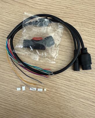 Modulo Cavo PCB CCTV POE 11 Pin 80cm per lp Camera