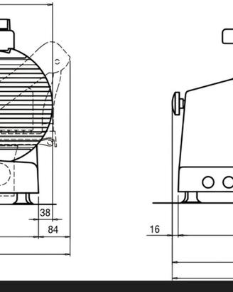 Affettatrice 380v