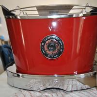 BUGATTI TOSTAPANE DESIGN VOLO ROSSO ACCIAIO INOX