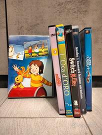 Lotto 6 DVD cartoni animati bambini film cinema
