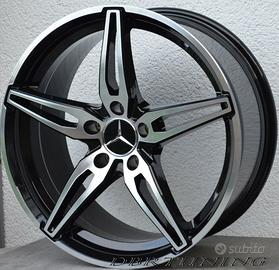 Cerchi lega 18 CARMANI OSKAR black Polish 18 Merce