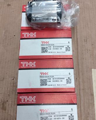 Pattini per guide lineari marca THK  HSR25A1SSS(GK