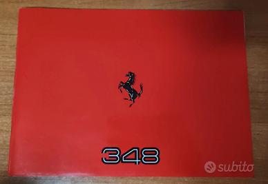 Brochure Ferrari 348 + Programma 1000 miglia 