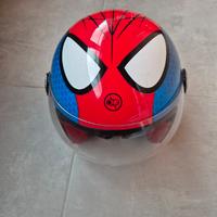 casco bambino spiderman
