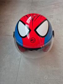casco bambino spiderman