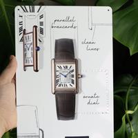 cartier tank targa metallica