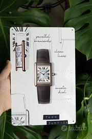 cartier tank targa metallica