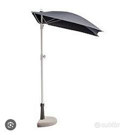 Ombrellone con base in cemento