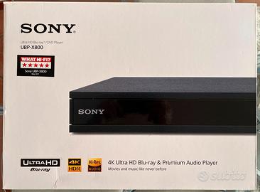 Lettore SONY UBP-X800 4K Bluray