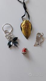 set collana Vetro Murano e gioielli argento