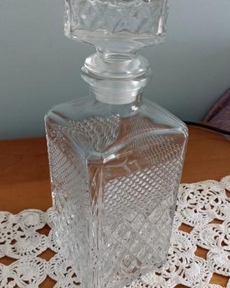 Bottiglia Decanter Vintage Liquori Vetro