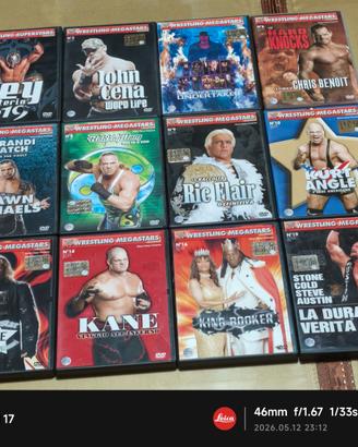 Lotto vari DVD wrestling (leggi descrizione)