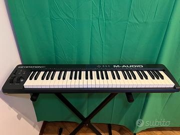 M-Audio Keystation 61 MIDI USB + pedale sustain