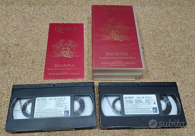 VHS Videocassetta Queen Box of Flix anni 90