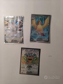 Lotto 3 Carte Pokemon ex Originali ITA