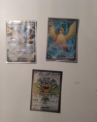 Lotto 3 Carte Pokemon ex Originali ITA