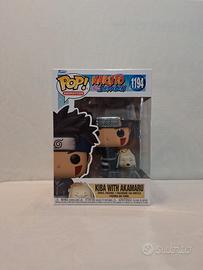 Funko Pop!-NARUTO SHIPPUDEN-KIBA WITH AKAMARU#1194