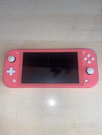 Nintendo switch lite corallo ricondizionata
