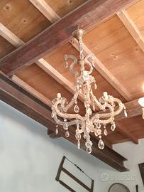 lampadario Maria Teresa , vetro murano 